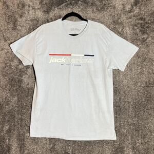 Jack Harlow Shirt Mens Large Light Blue Graphic Tee Rap Hip Hop Cotton